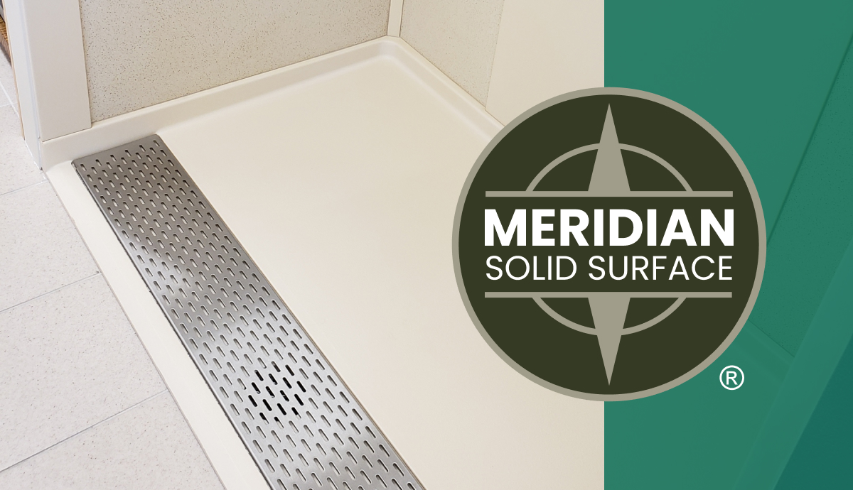 Meridian Solid Surface® helps contractors save time, simplify installation and deliver high-quality results on commercial projects.